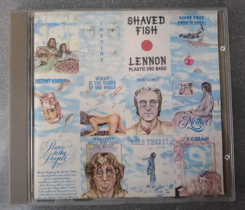 John Lennon Cd Shaved Fish Made In Uk 