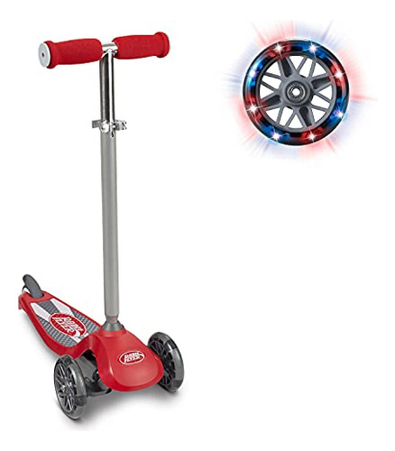 Patinete Radio Flyer Lean 'n Glide Con Ruedas Iluminadas, Pa