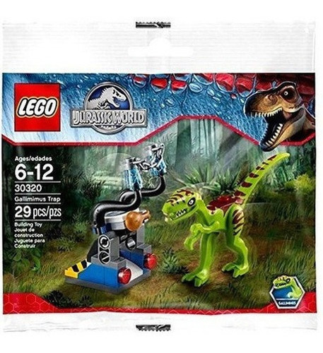 Lego Jurassic World Gallimimus Trap Set (30320) Polybag Excl