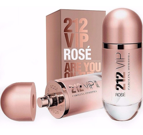 Perfume De Mujer Carolina Herrera 212 Vip Rose 80 Ml