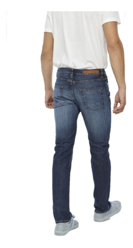Jeans Hombre Bensimon Ultra Confort Gold Recto Tiro Bajo