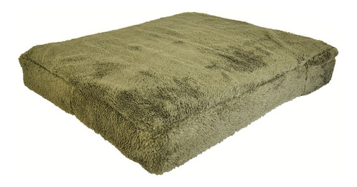 Imagen 2 de 6 de Cucha Perro Cama Para Perros Corderito Verde 50x80