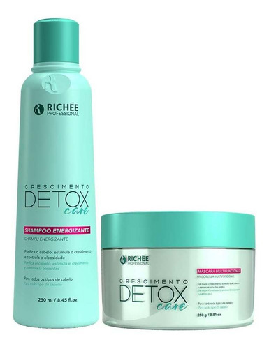 Richée Detox Care Kit Cuidados Shampoo E Mascara