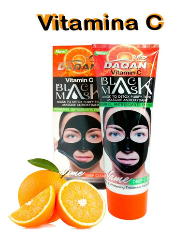 Mascarilla Negra Exfoliante Espinillas/ Puntos Negros 120g F Tipo de piel Normal