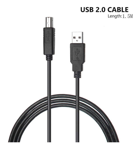 Cable Usb 2.0 Para Controlador Pioneer Dj Ddj-400 Ddj-sb3