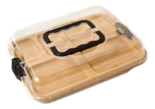 Tabla De Embutidos De Bambú, Mantequillera, Tabla De Quesos