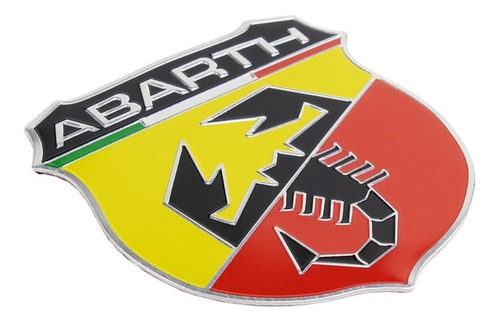 Logo Emblema Para Fiat Abarth Tuning 5.3x5.8cm