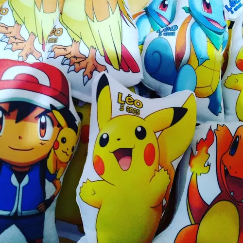 Almofada para Colorir Pokémon