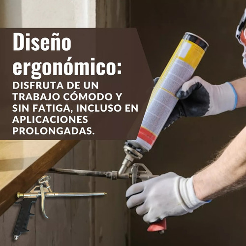 Pistola De Espuma De Poliuretano Para Aplicación De Sellador