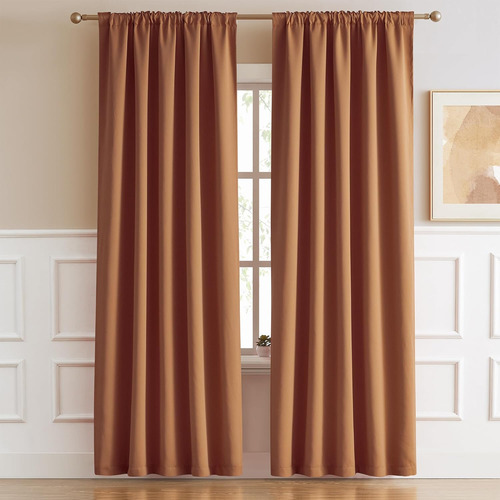 Juego De 2 Paneles De Cortinas Bohemias 132 X 213 Cm