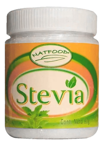 Stevia En Polvo Natfood 80 Grs
