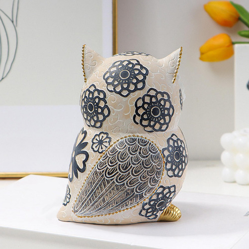 Colección Owl Ornament Art Crafts Escritorio Jardín Búho