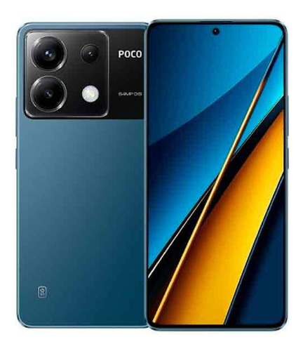 Celular Xiaomi Poco X6 256gb 12gb Blue 5g Ds