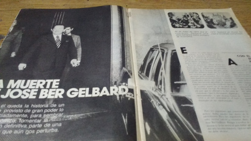 Revista Para Ti Nº 2883 Año 1977 Muerte Jose Ber Gelbard