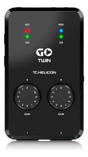 Interfaz Alta Definición Midi Android Ios Tc Helicon Go Twin