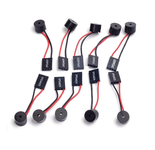 Cylewet 10pcs Placa Computadora Pc Altavoz Interno Zumbador