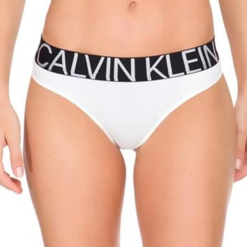 Calcinha Calvin Klein Fio Dental Monograma Statement 1981 Tr