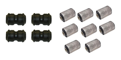 Kit 8 Buchas Mola + 4 Bucha Jumelo Mercedes Accelo 815