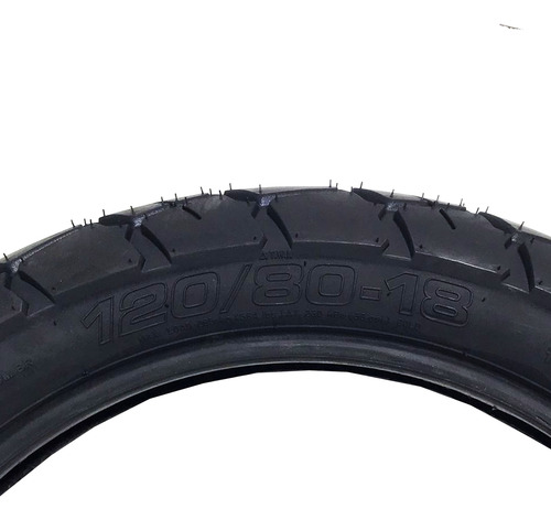 Pneu Traseiro Technic T&c Plus 62s 120/80-18 Tornado 250