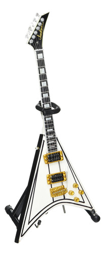 Axe Heaven Rr-086 Randy Rhoads White Flying V Mini Guitarra