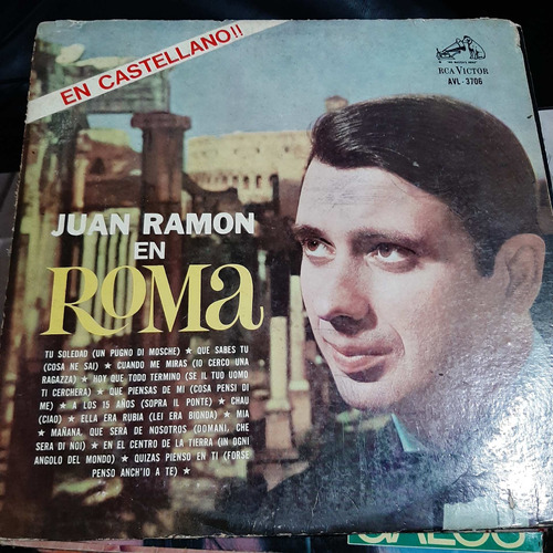 Vinilo Juan Ramon En Roma M6