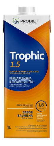 Trophic 1.5 Baunilha 1l - Prodiet