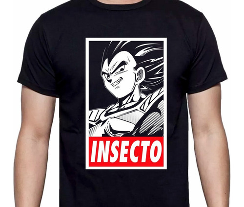 Dragon Ball - Vegeta - Insecto - Polera- Cyco Records