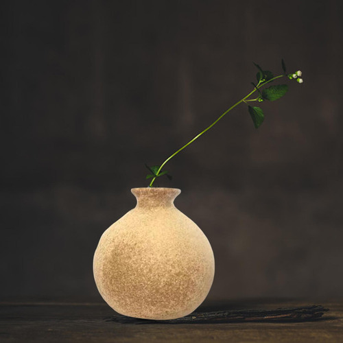 Florero De Botella De Madera, Maceta Pequeño Estilo B