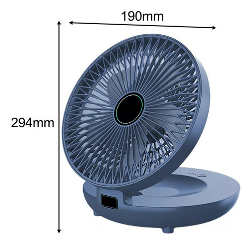 A Ventilador De Mesa Y Pared 2 En 1, Miniventiladores