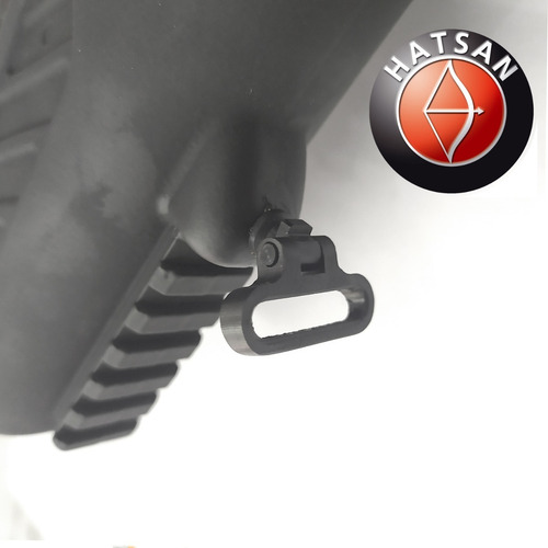 Imagen 6 de 10 de Rifle Hatsan Bull Boss Pcp Inflador Mira Luz Funda Balines