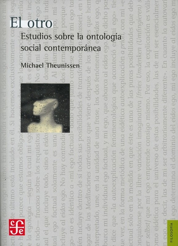 El Otro. Estudios Sobre La Ontologia Social Contemporanea