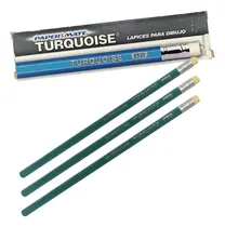 Comprar Lapiz Para Dibujo 3b Paper Mate Turquoise Caja 12 Und