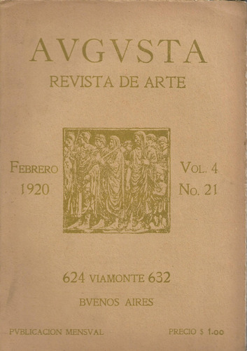 Augusta: Revista De Arte. Director Frans Van Riel. 21