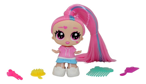 Boneca Colecionavel Hair Dooz Single Color Pixie Multikids