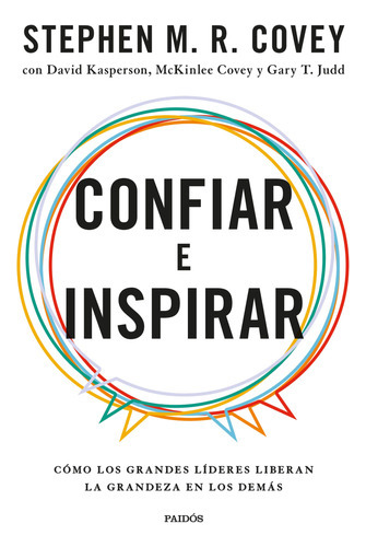 Libro Confiar E Inspirar - Stephen M. R. Covey