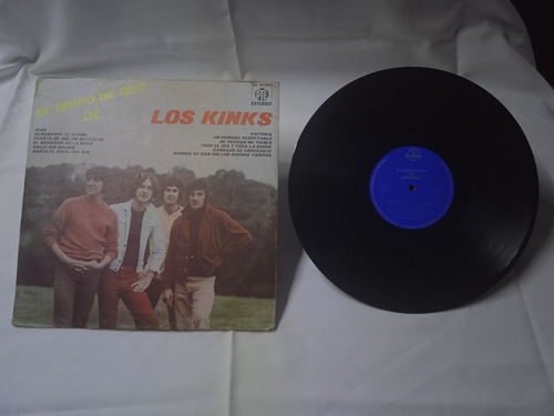 Lp Disco De Acetato De Los Kinks El Disco De Oro (Usado)