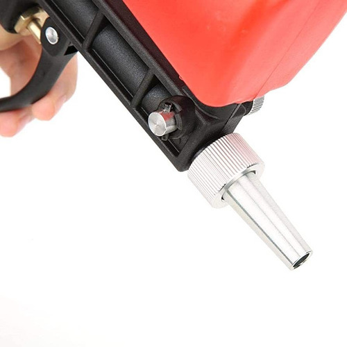 Pistola Arenadora Limpiar Metales Pieza Chicas Tacho Rojo P2