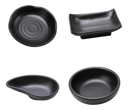 Set De 4 Pcs Plato De Salsa De Sushi Japonés Artículo