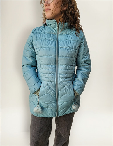 Campera Puffer Con Piel Interna Línea Económica