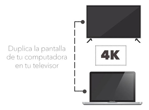Cable Tipo C Macho A Hdtv Hdmi Macho 4k X 2k Uhd 1.5m Negro