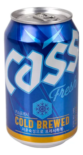 Cerveza Coreana Cass, 330 Ml