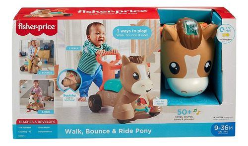 Mattel Fisher-price Pony Camina Conmigo Juguete Para Bebés