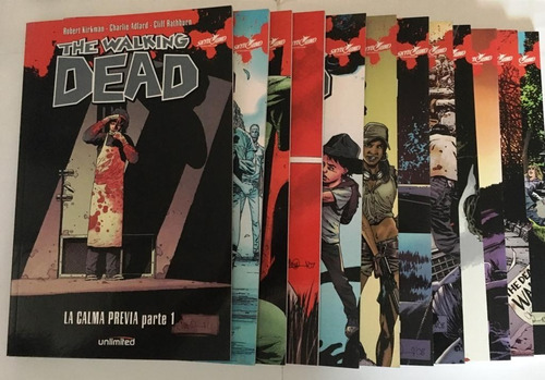 Comic Skybound: The Walking Dead, 12 Tomos. 2da Colección Unlimited