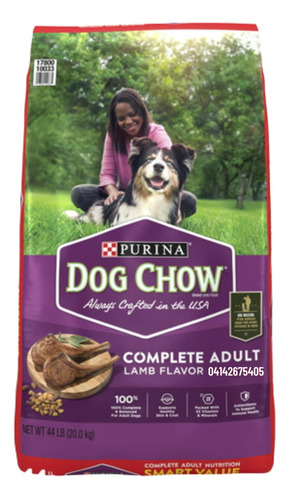 Dog Chow De Cordero 44 Lbs 