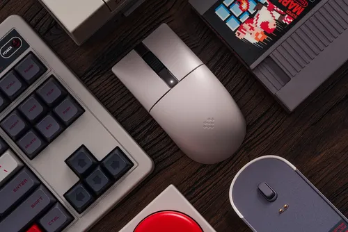 Ratón 8bitdo Retro R8 Paw 3395 Con Sensor Óptico 26,000 Dpi