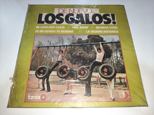 Lp Vinilo Disco Acetato Vinyl Los Galos De Nuevo Balada