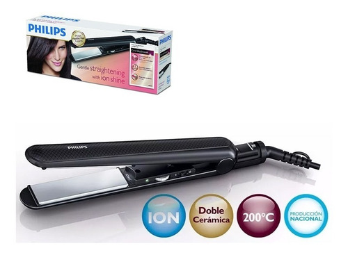 Planchita Cabello Philips Hp8333 Ion Placas Ceramica