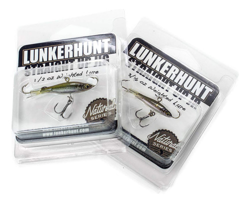 Lunkerhunt Straight Up Jig - Señuelo De Pesca, White Bass