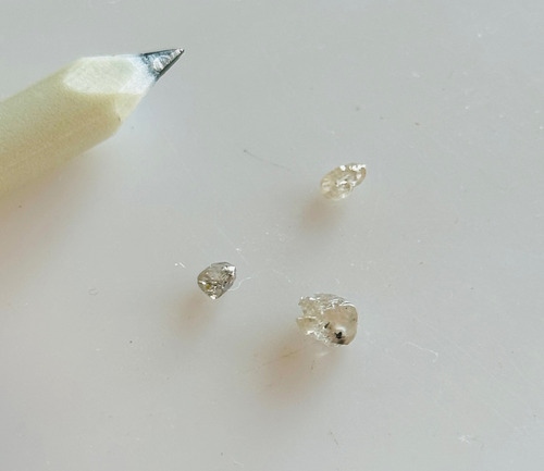Diamante Bruto Natural Com 1,15 Quilates Branco
