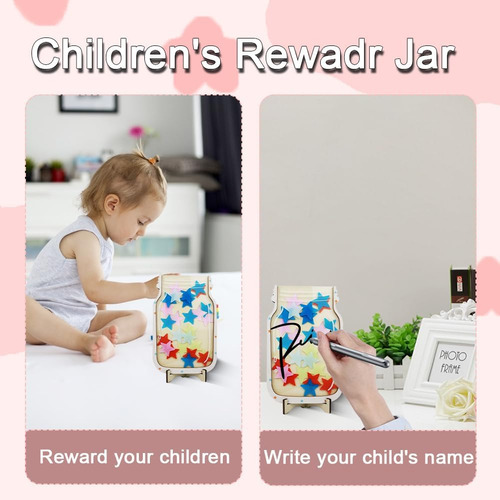 Jar De Recompensas Magnéticas, Jar De Recompensa Para Niños
